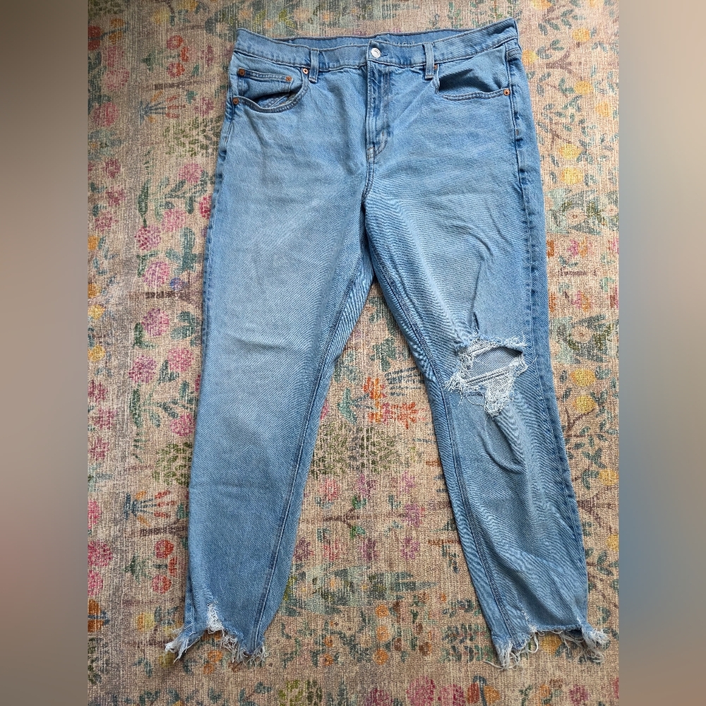 American Eagle Outfitters Women's Light Wash Jeans